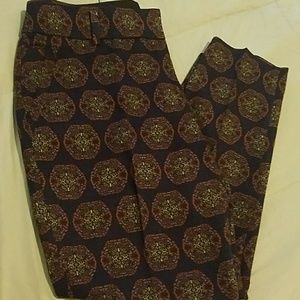 Like new Julie crop dress pants by Loft,  size 10