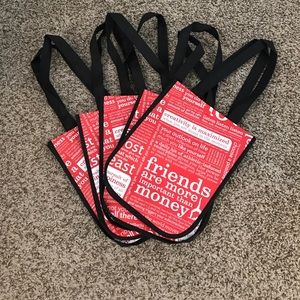 Lot of 5 Small Lulu Reusable Bags