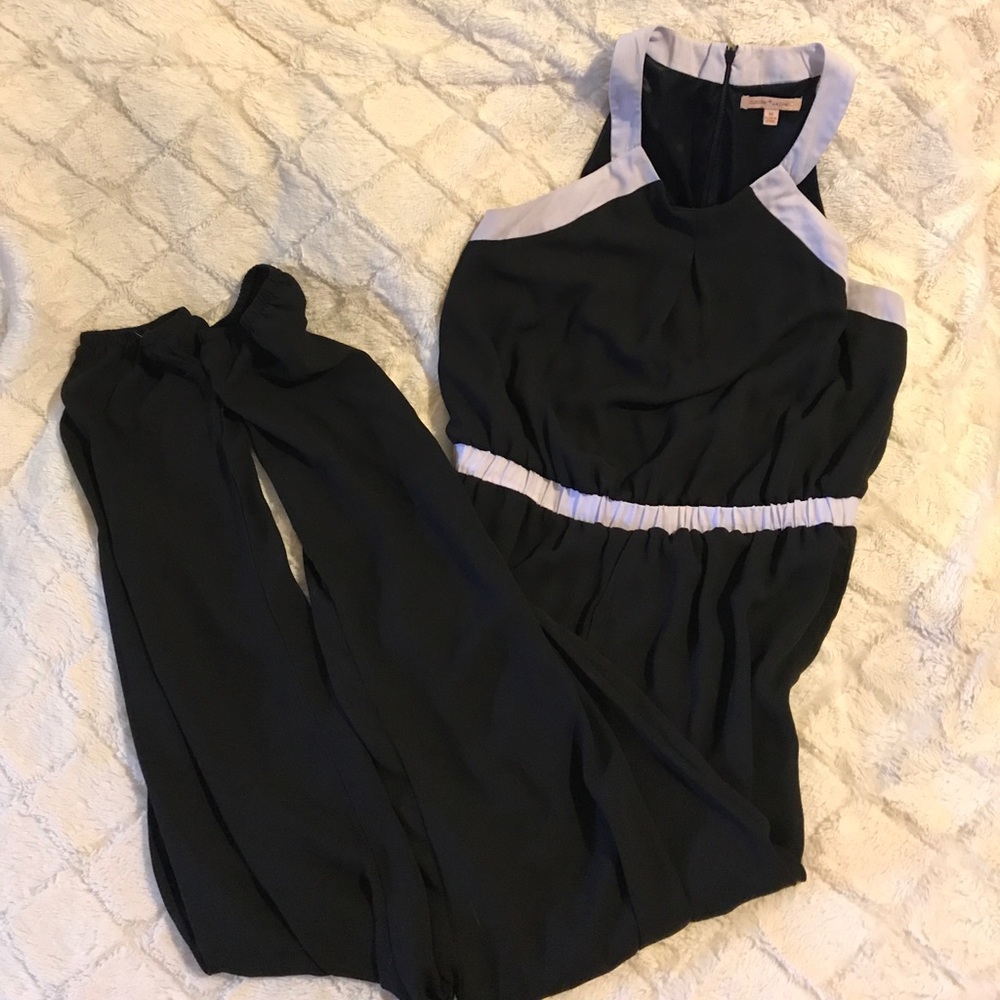 Black and White Jumpsuit