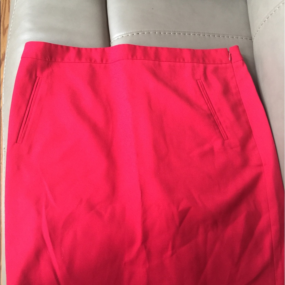 Red Loft skirt