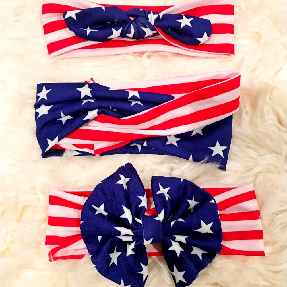 4th of July BABY Headbands
