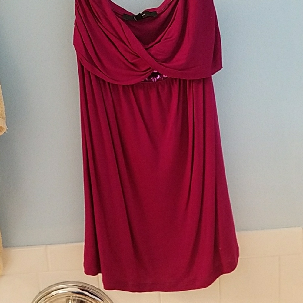 Strapless top