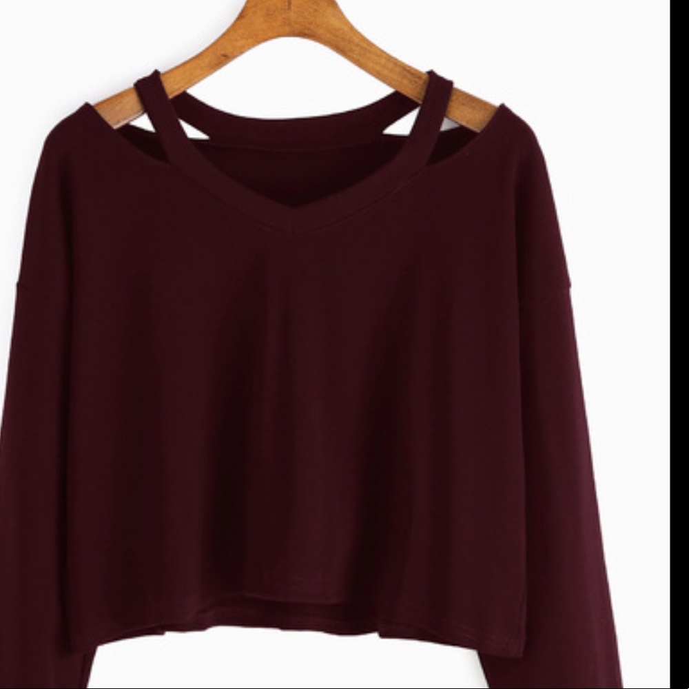 SOLD💕 Long Sleeve Crop Top