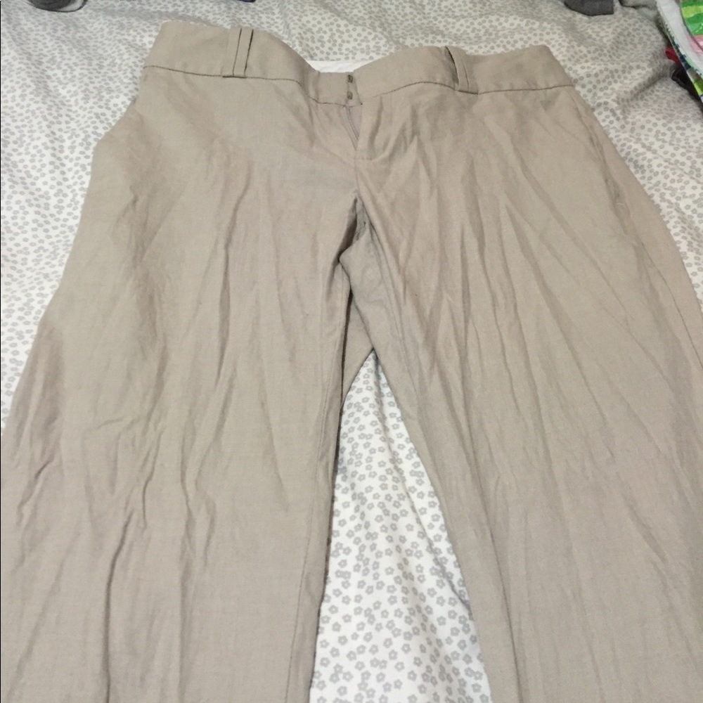 Khaki trousers