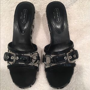 Coach Wedge Sandals