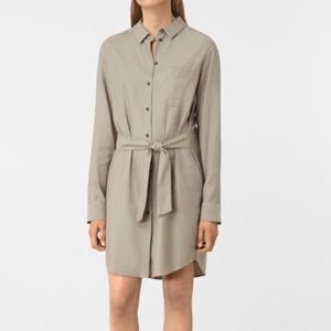 ALL SAINTS JULES SHIRT DRESS
