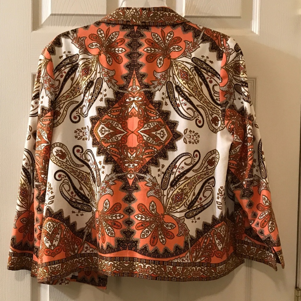 Talbots Multi Colored Jacket - Picture 3 of 3