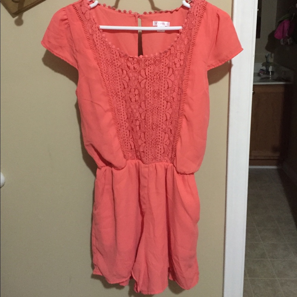 Coral romper