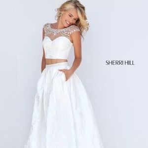 Sherri Hill two piece dress