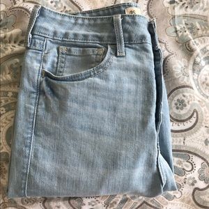 High rise jeans