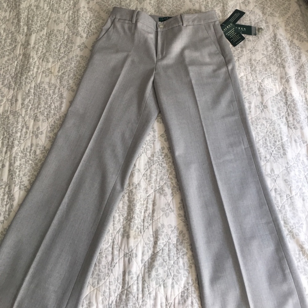Heather Grey Lauren by Ralph Lauren trousers
