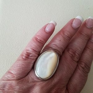Lia Sophia pearl ring.