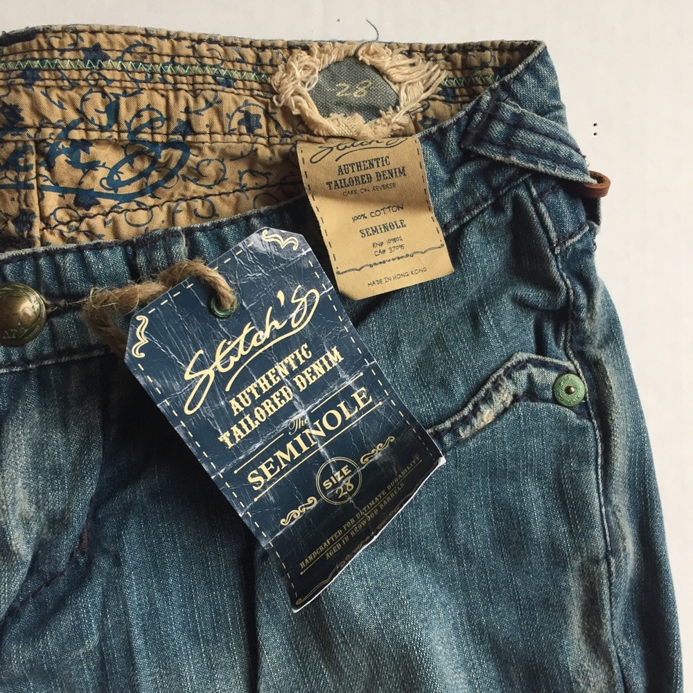 Stitch's Seminole Straight Leg Jean