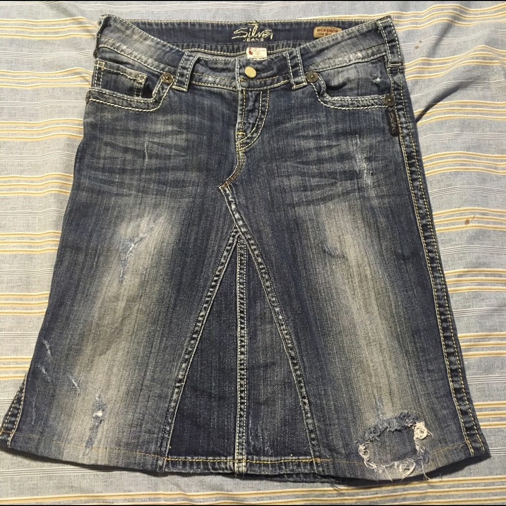 Silver Jeans skirt