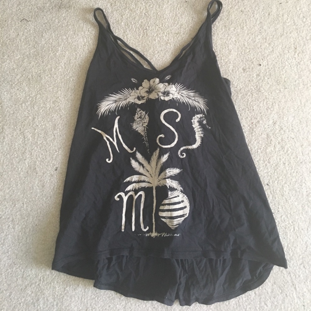 Miss me tank top