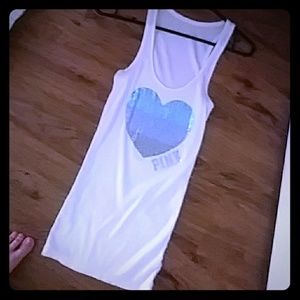 Victoria secret tank top pink