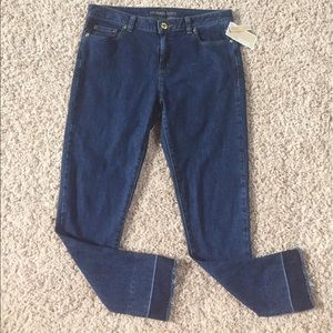 DELETING Michael Kors Raw Cuff Skinny Jeans