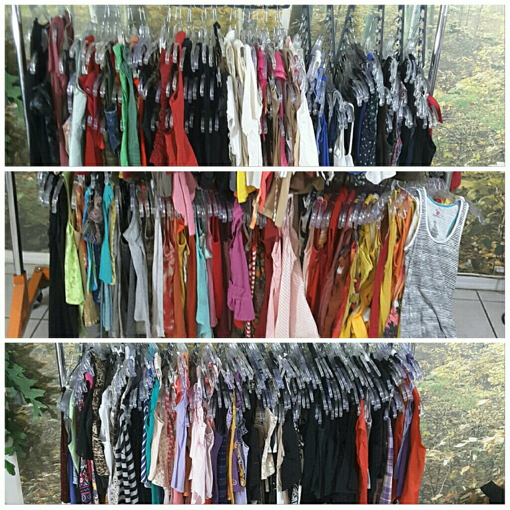 Medium BOX of Sleeveless Tops MYSTERY Bundle 16-18 - Picture 7 of 8