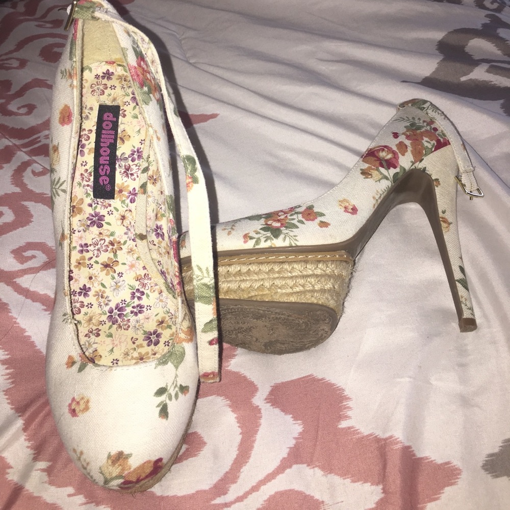 Flower heels