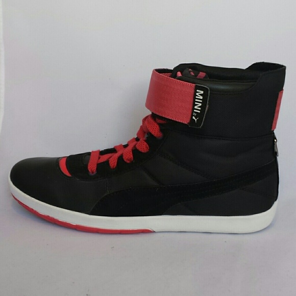 Puma 'Celerity'  Leather Hi-Top Sneakers - Picture 4 of 7