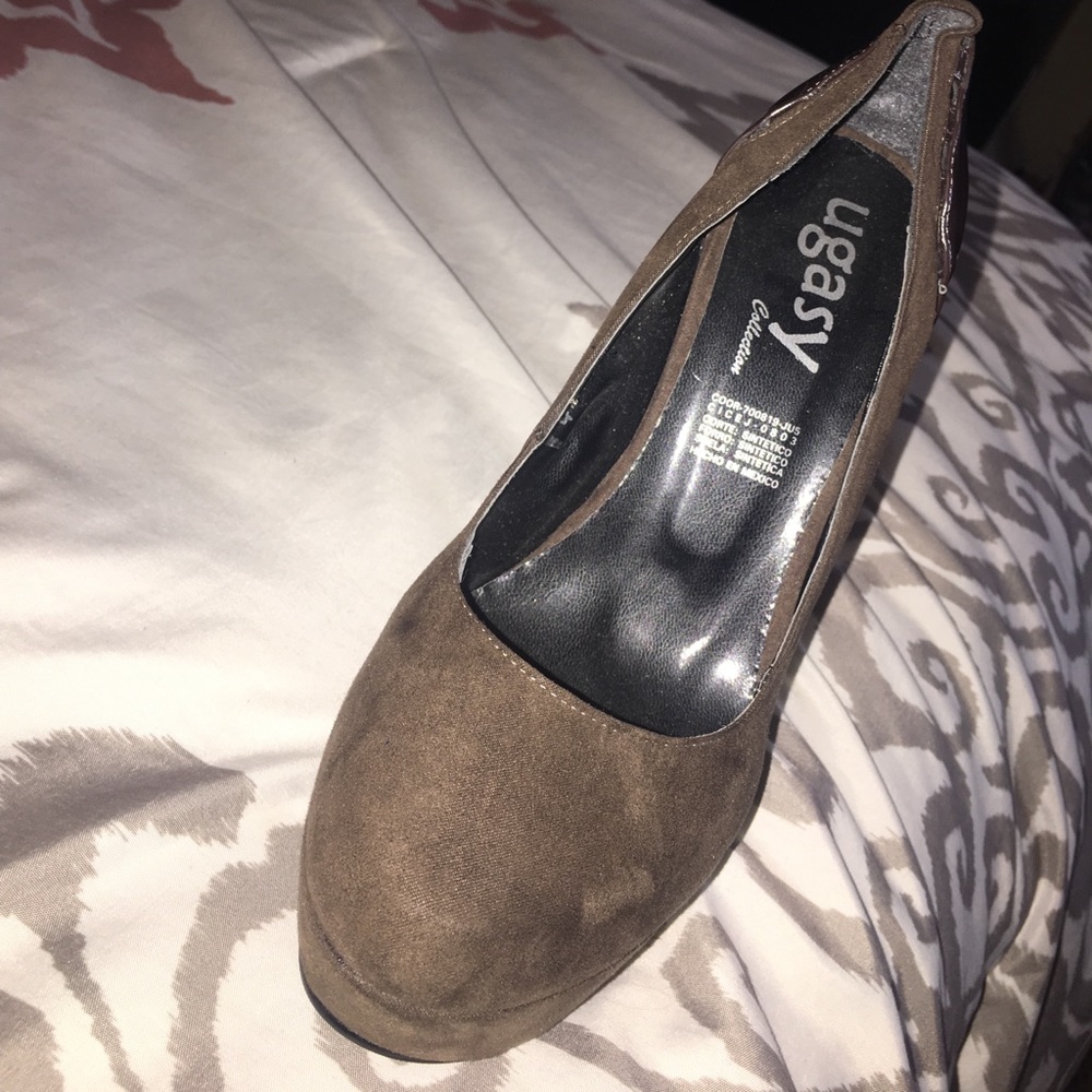 Brown heels