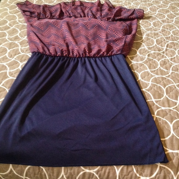 Strapless Ruffle Sundress - Picture 2 of 6