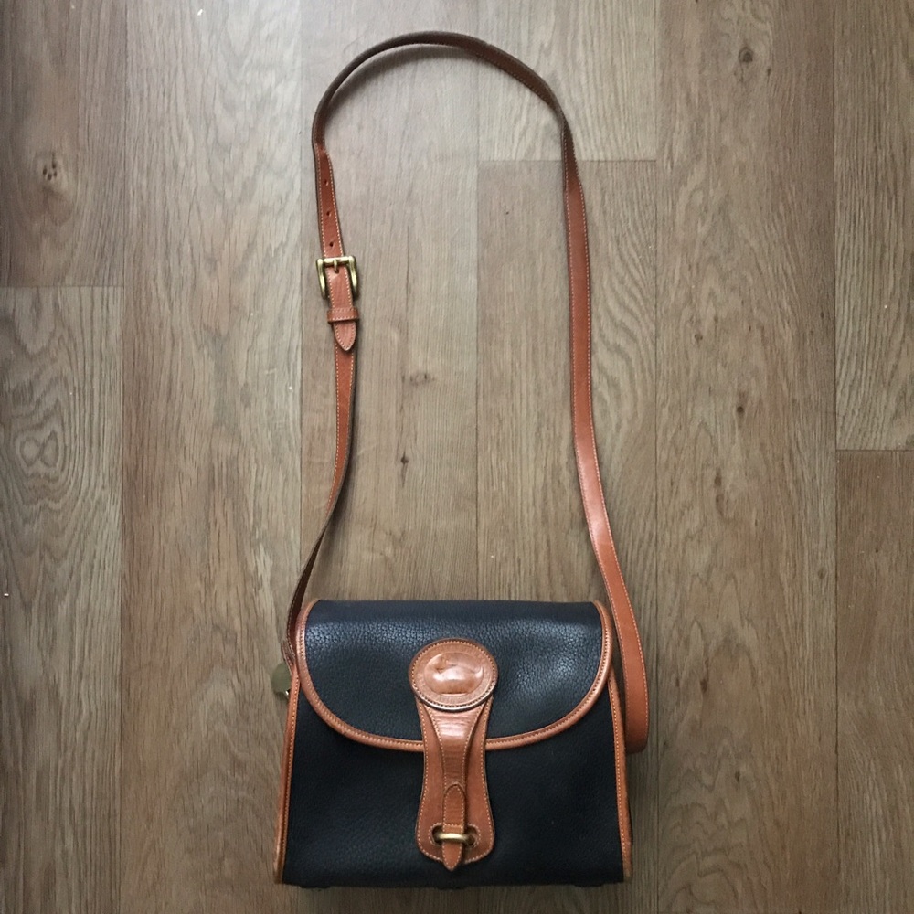 Dooney and bourke crossbody bag Black and Tan
