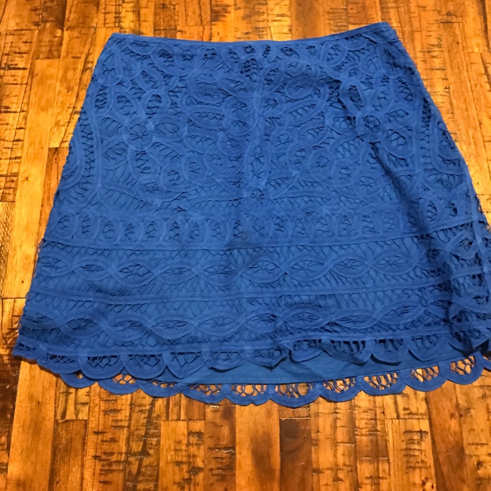 Lilly Pulitzer lace skirt