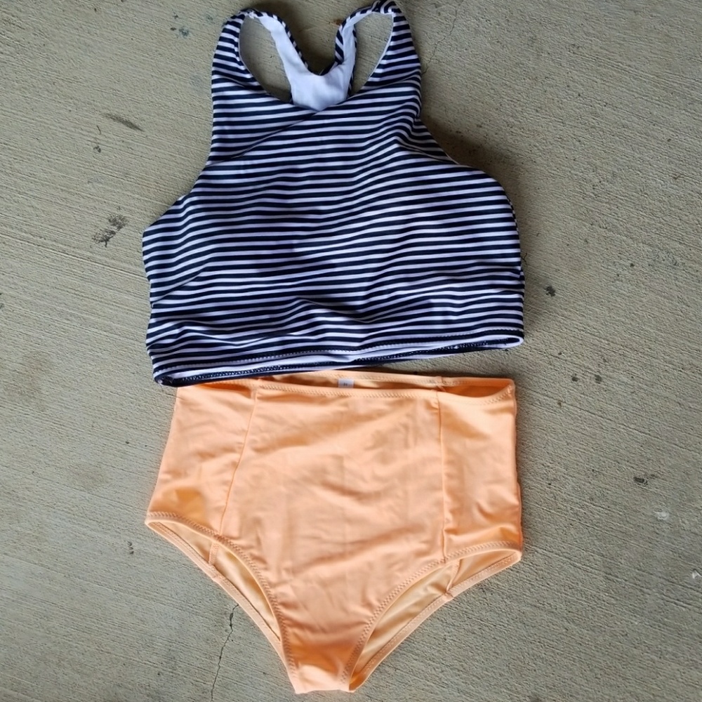 High Waisted Swimsuit.