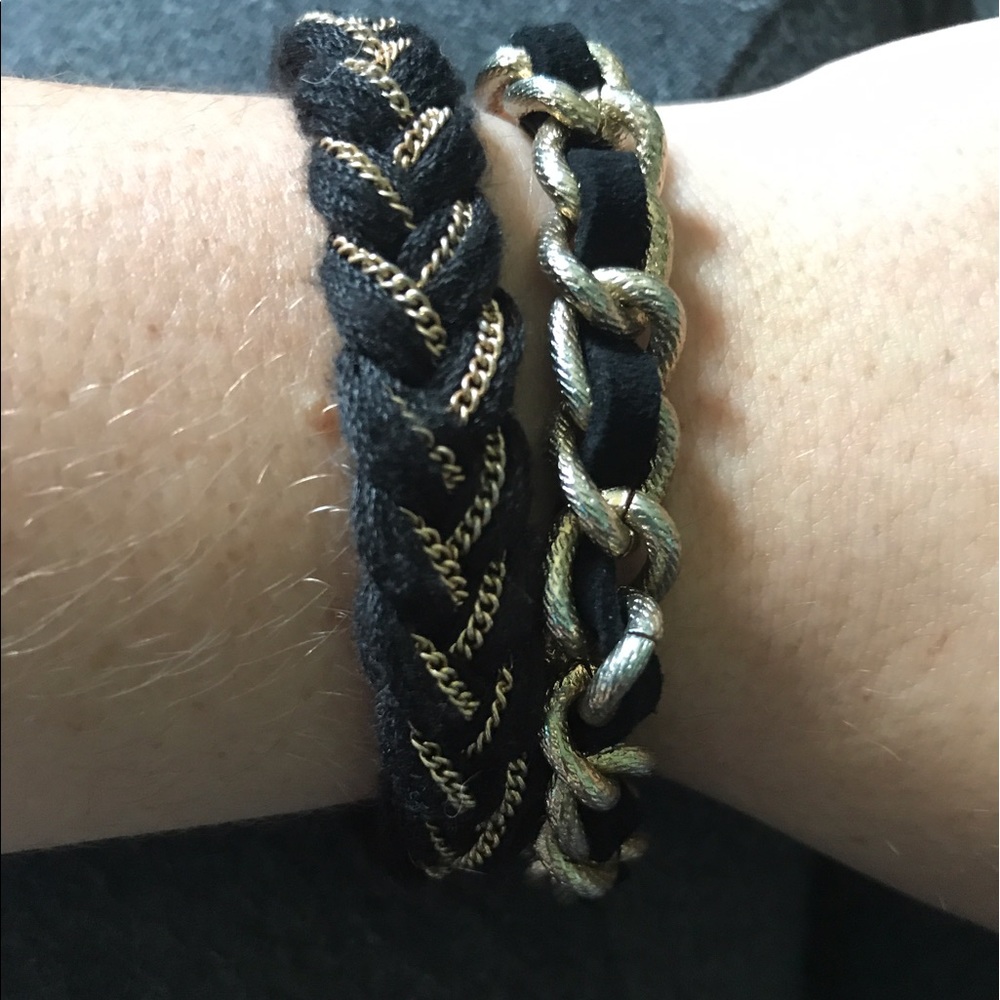 Black & Gold Bracelets