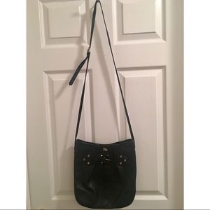 Black Burberry Crossbody Purse Bag