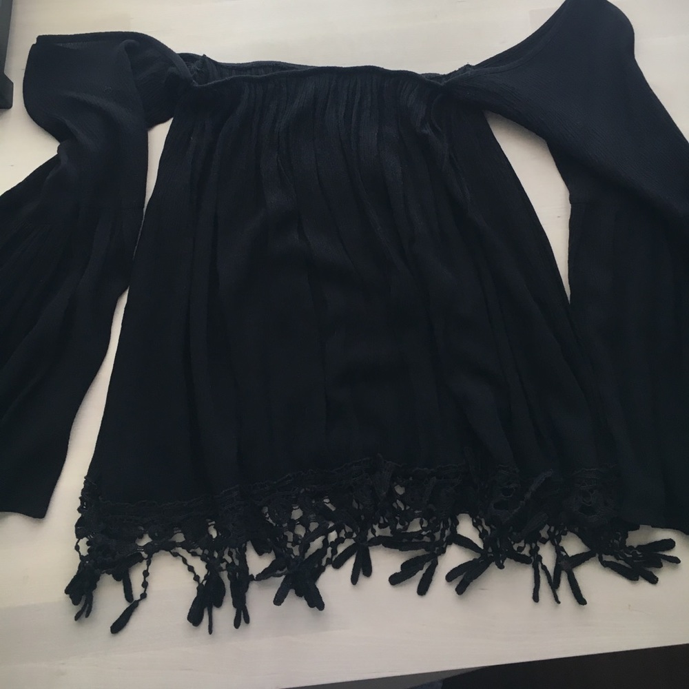 Off the Shoulder Peasant Top