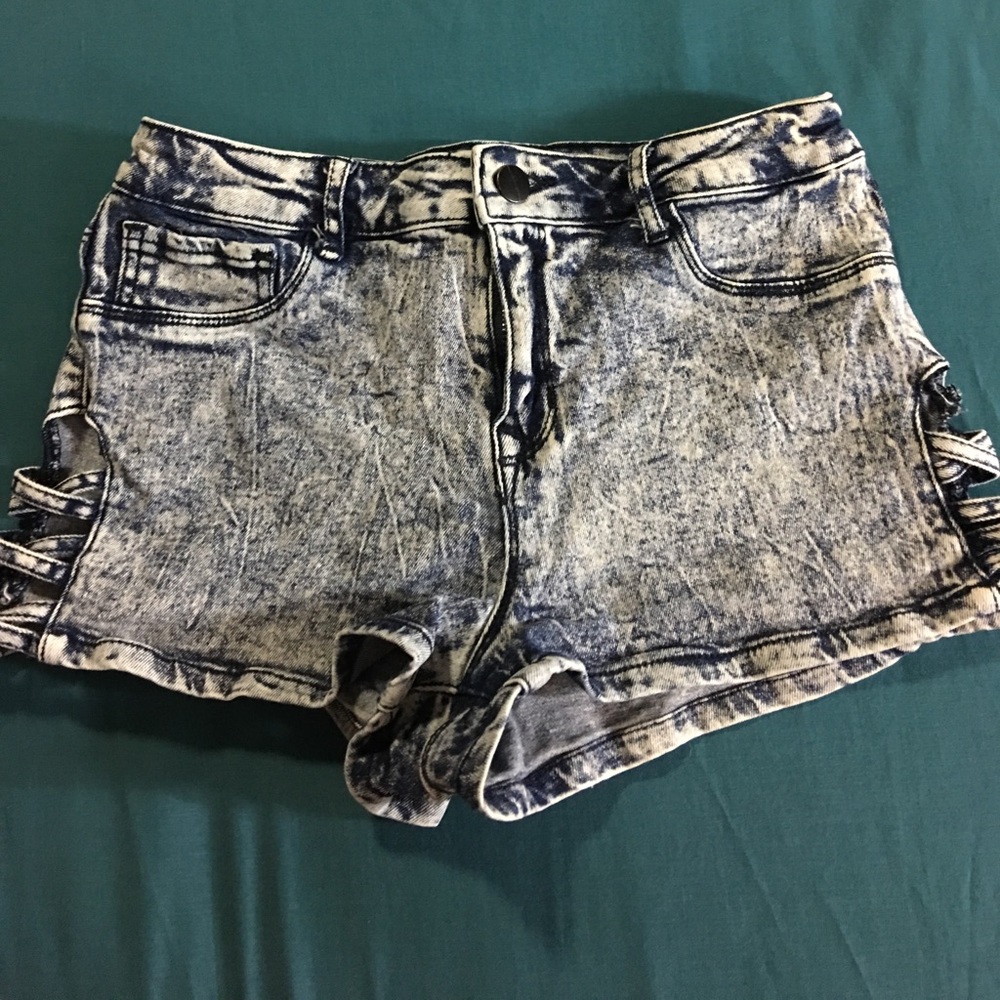 High waisted shorts