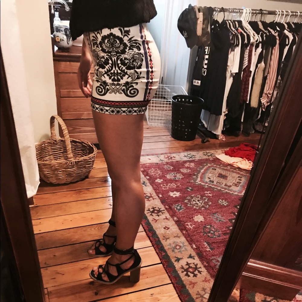Fun patterned shorts