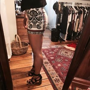 Fun patterned shorts