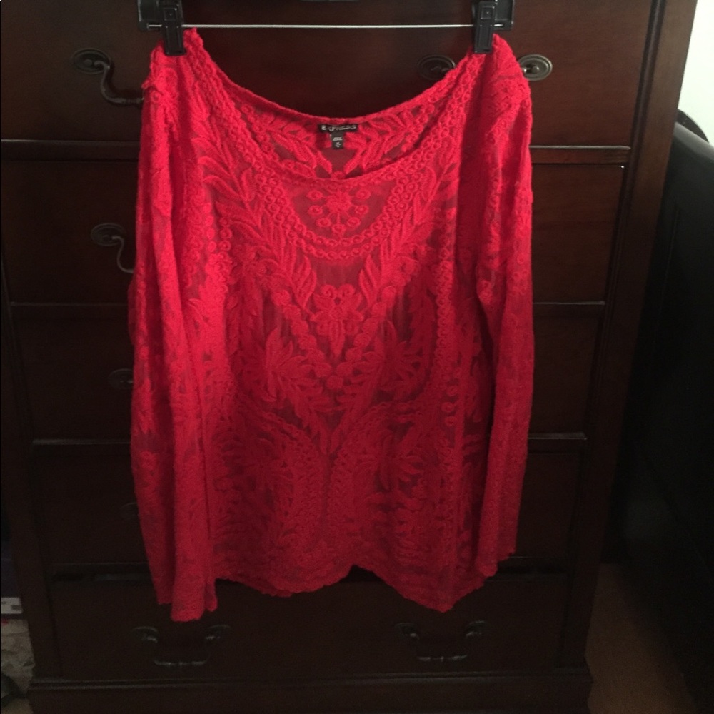 Lace long sleeve shirt PRICE NEGOTIABLE