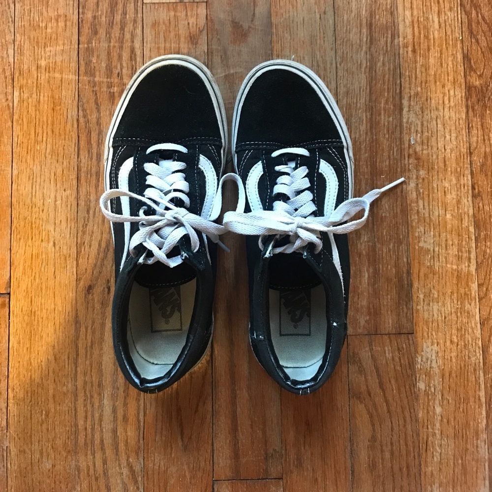 Black & White Women's Vans