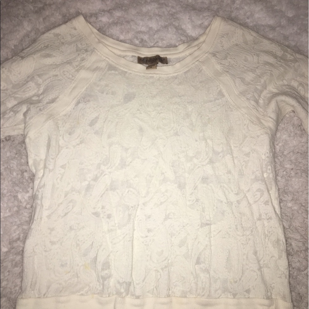 White sweater