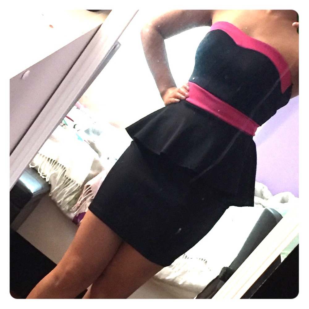 Peplum dress
