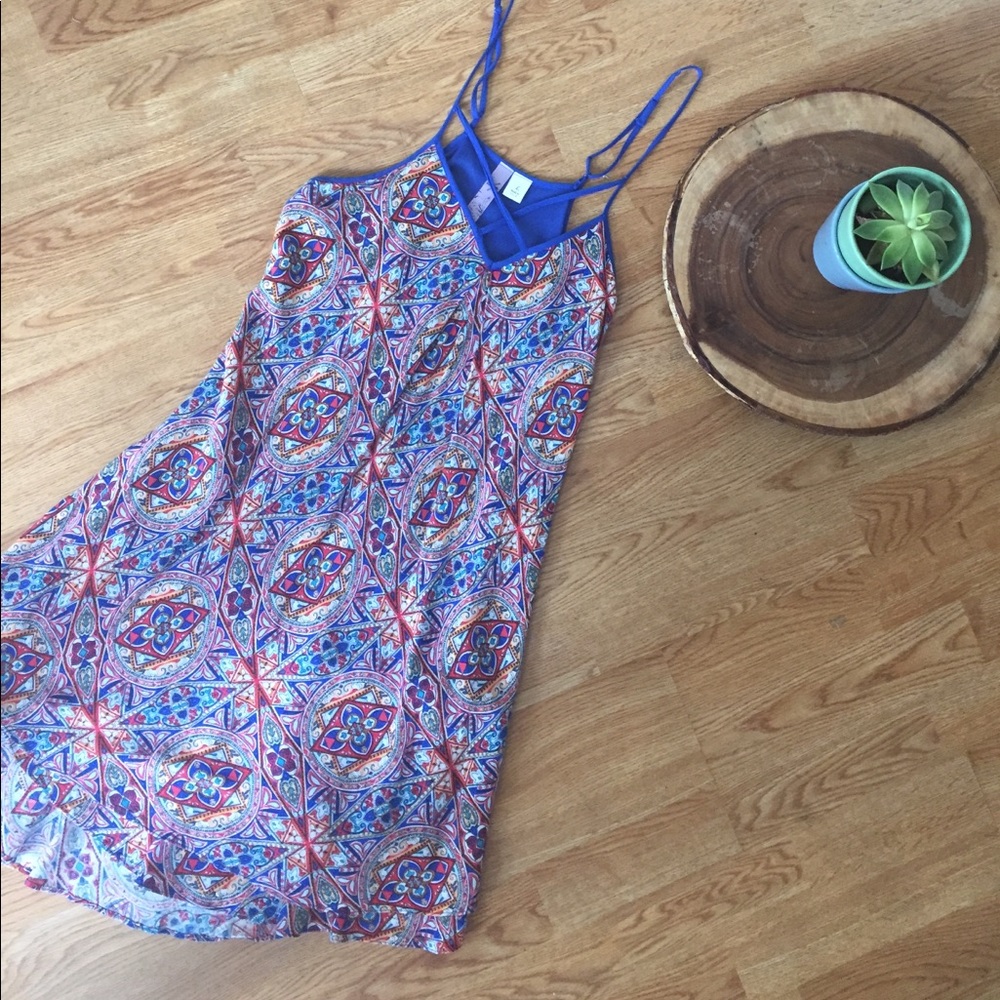 Francesca's Printed Dress