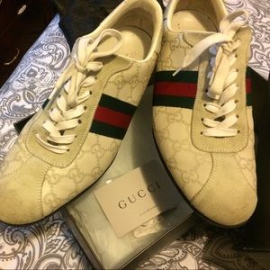 100% authentic Gucci sneakers. Worn minimally