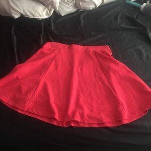 H&M high waist flair skirt
