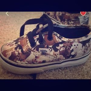 Toddler ltd edition cat vans
