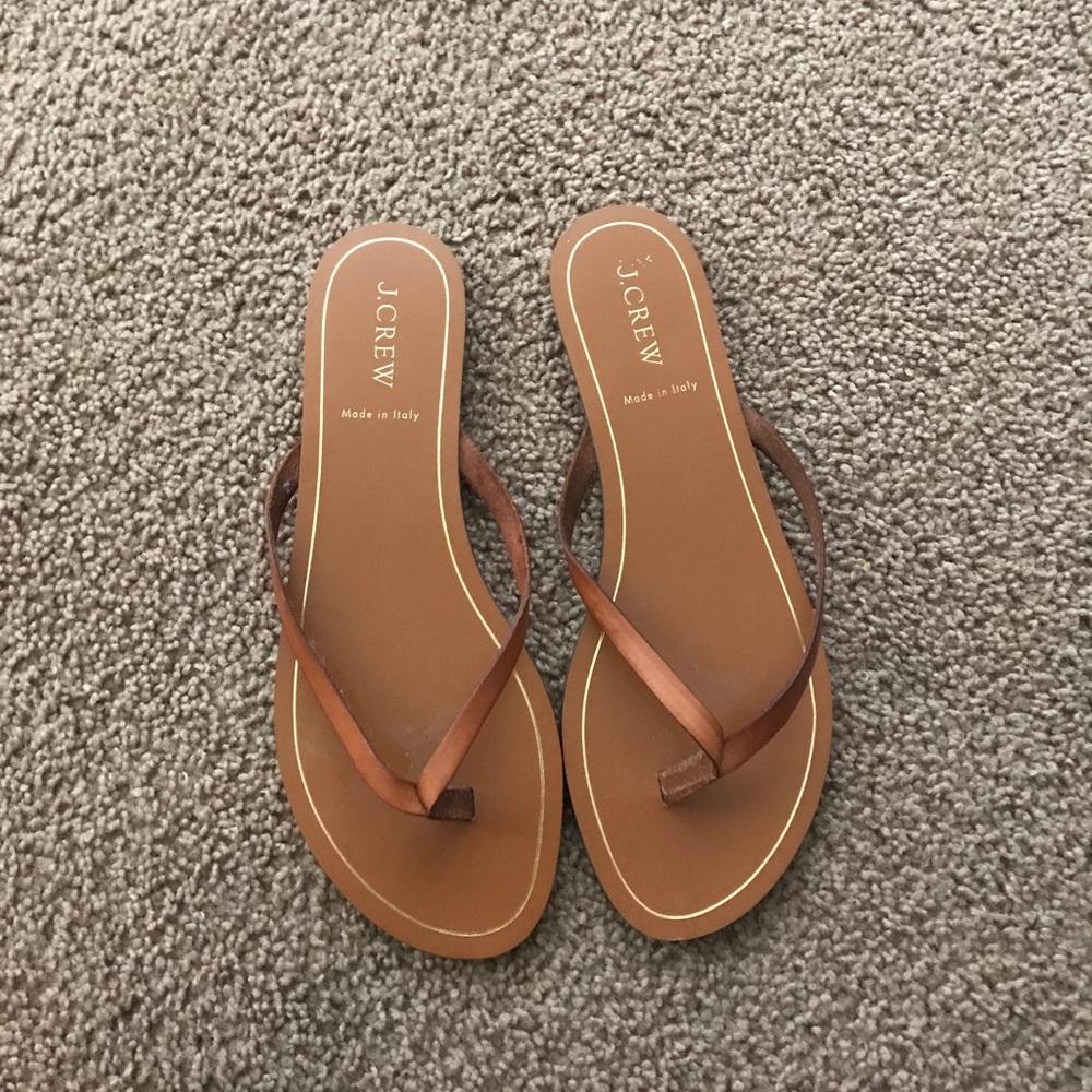 J crew flip flops