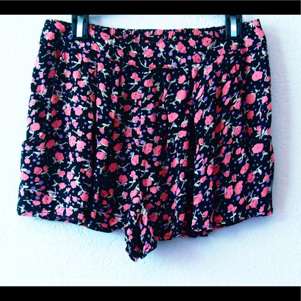 Flowy Floral Shorts