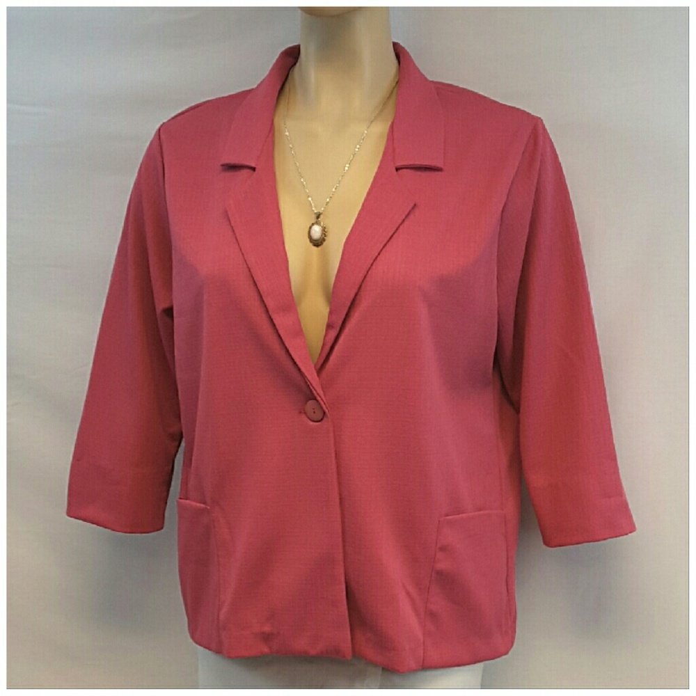*PLUS* HABRAND Blazer, size 2X - Picture 4 of 8