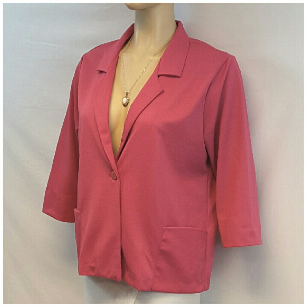 *PLUS* HABRAND Blazer, size 2X - Picture 6 of 8