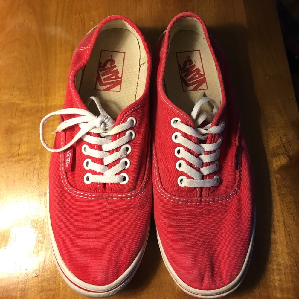 Red Vans