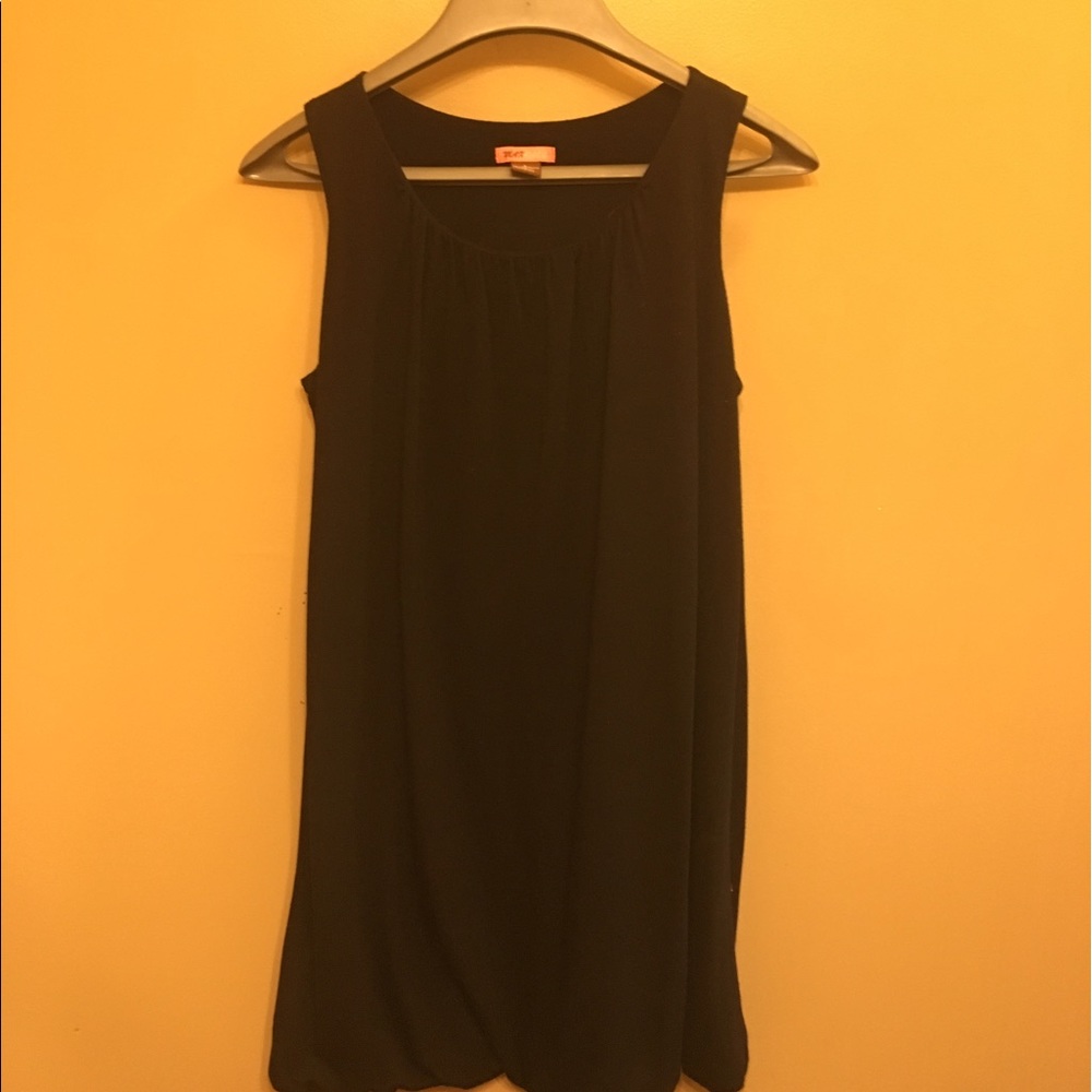 Mini black dress