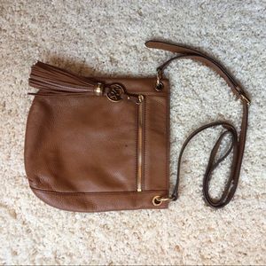 Tan tassel crossbody Michael Kors crossbody purse